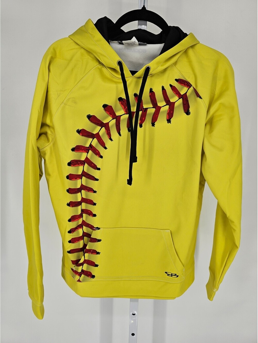Boombah Hoodie Mens Medium Pullover Baseball Stitch Athletic Softball